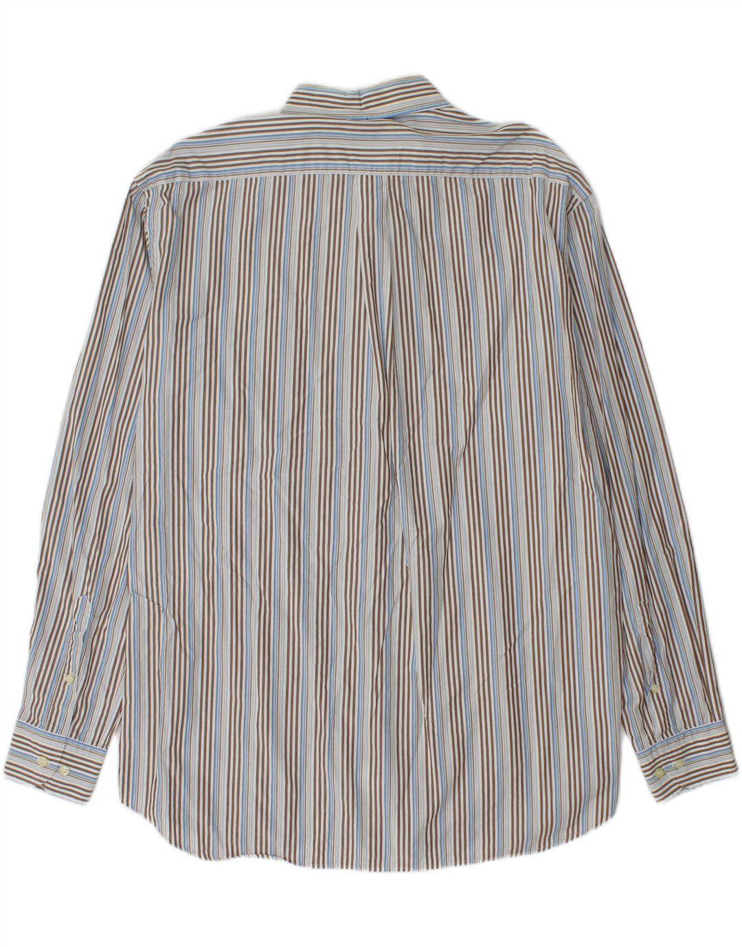BROOKSFIELD Mens Shirt Size 42 Large Multicoloured Striped Cotton Vintage Brooksfield and Second-Hand Brooksfield from Messina Hembry 