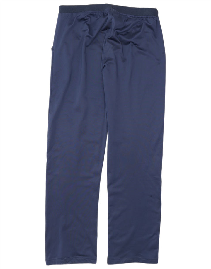 Asics Mens Tracksuit Trousers XL Navy Blue Polyester