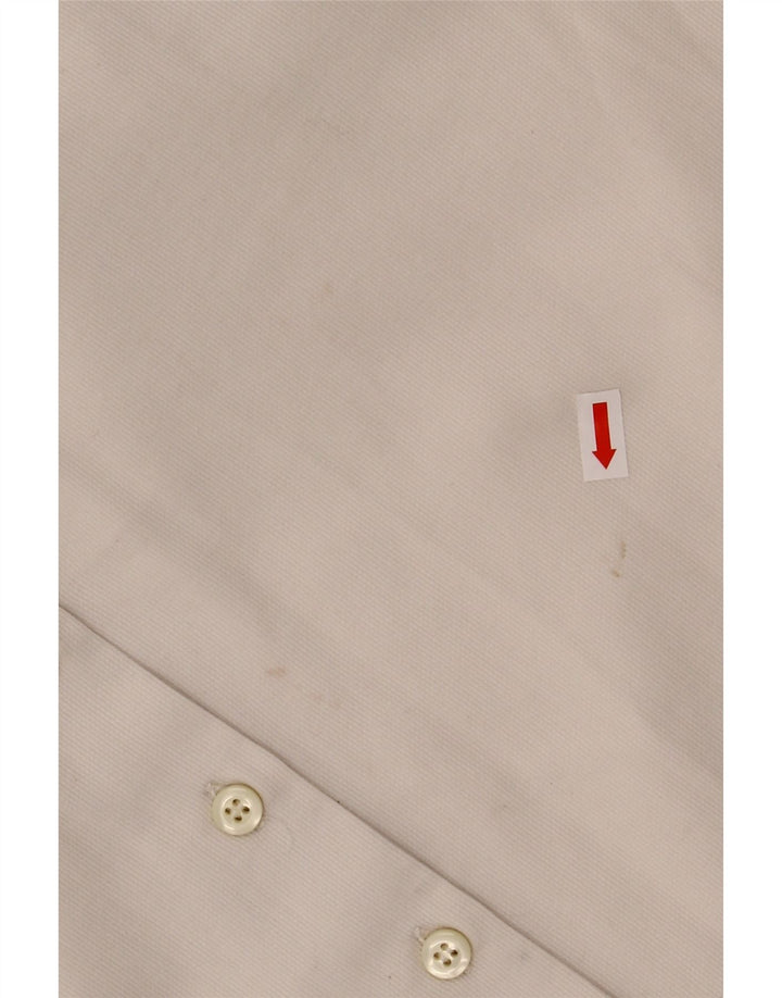 BENETTON Womens Shirt IT 42 Medium White Cotton