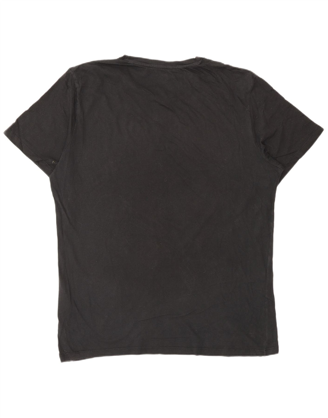 Jack & Jones Mens T-Shirt XL Black Cotton