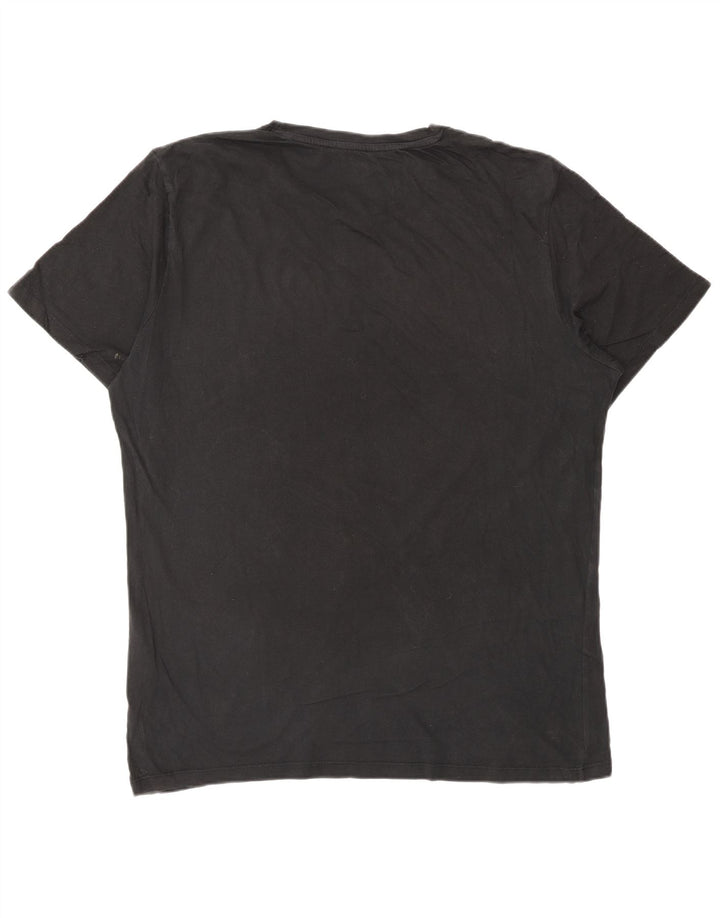 Jack & Jones Mens T-Shirt XL Black Cotton