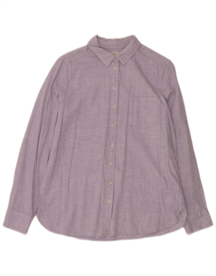 FAT FACE Mens Shirt UK 12 Medium Purple