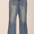 BKE Womens Payton Bootcut Jeans W30 L33.5 Blue Cotton
