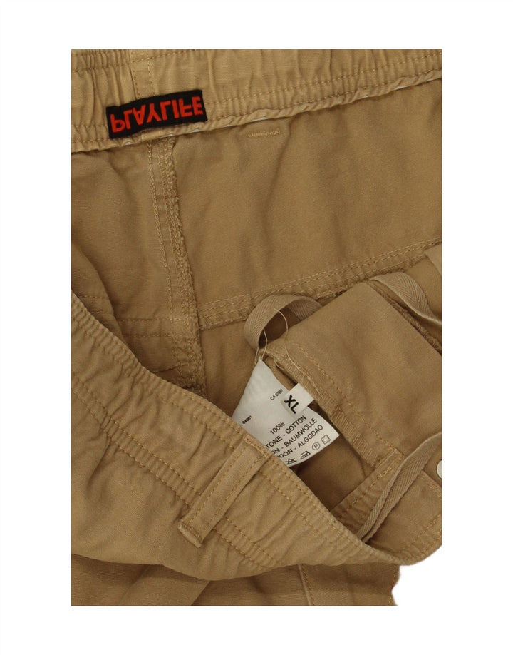 Playlife Mens Bermuda Shorts XL W38 Beige Cotton
