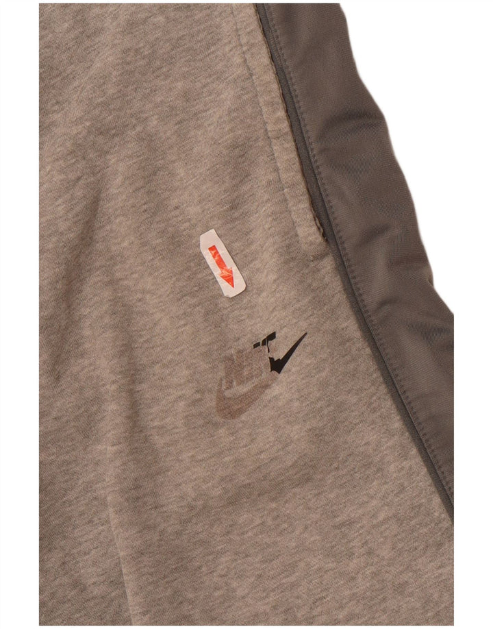 Nike Mens Tracksuit Trousers Joggers Medium  Grey Colourblock Cotton