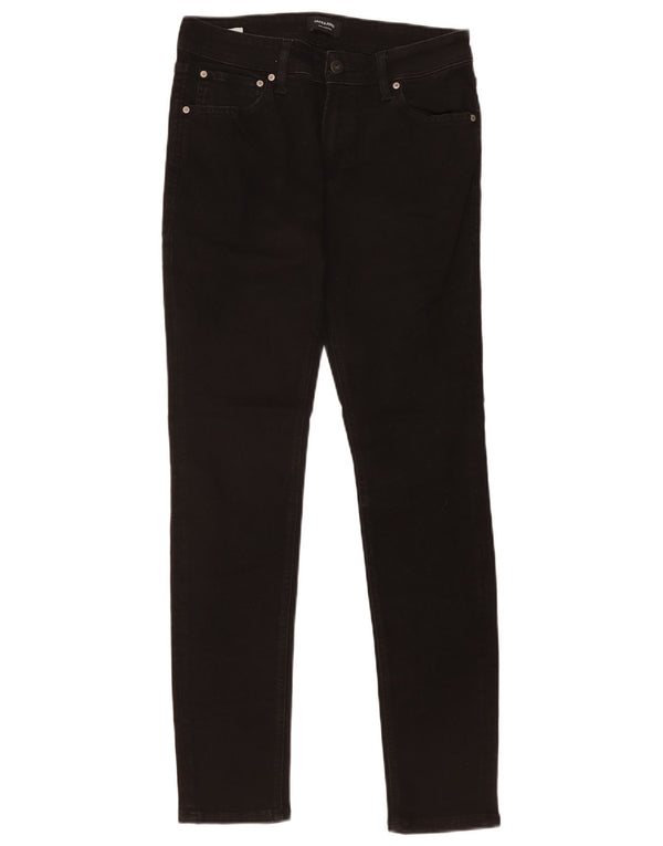 Jack & Jones Mens Skinny Jeans W32 L32 Black Cotton
