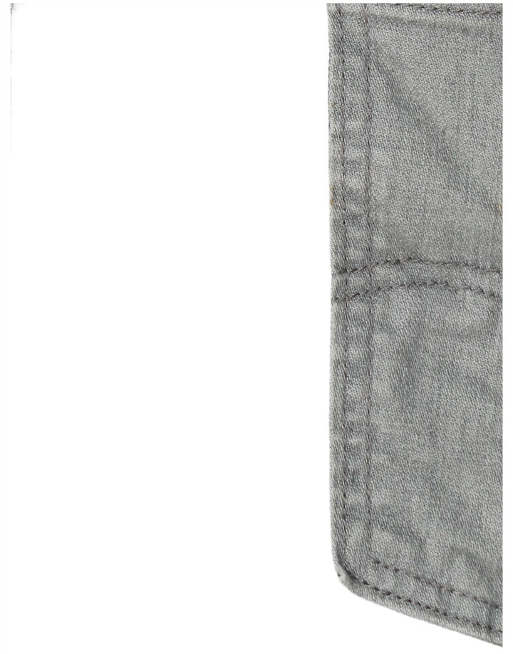 Levi's Mens 511 Slim Jeans W34 L32 Grey Cotton