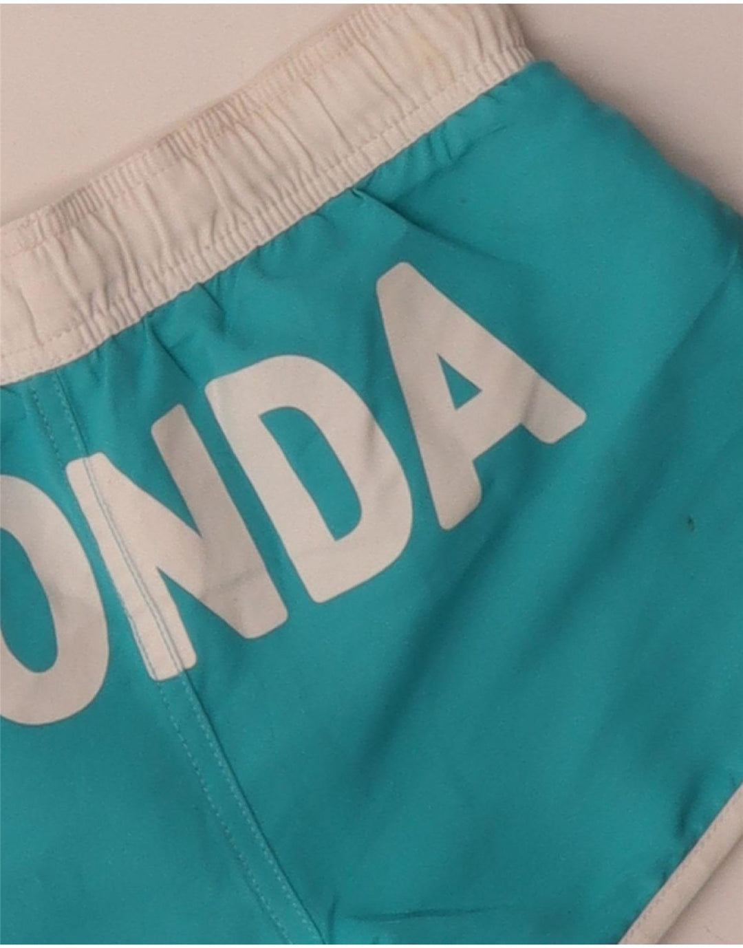 BENETTON Boys Graphic Swimming Shorts 8-9 Years  Blue Colourblock