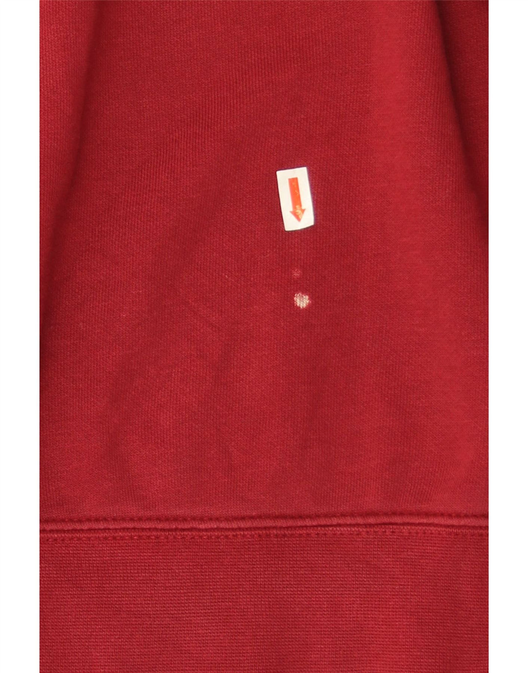 Nike Mens Sweatshirt Jumper Large Red Cotton
