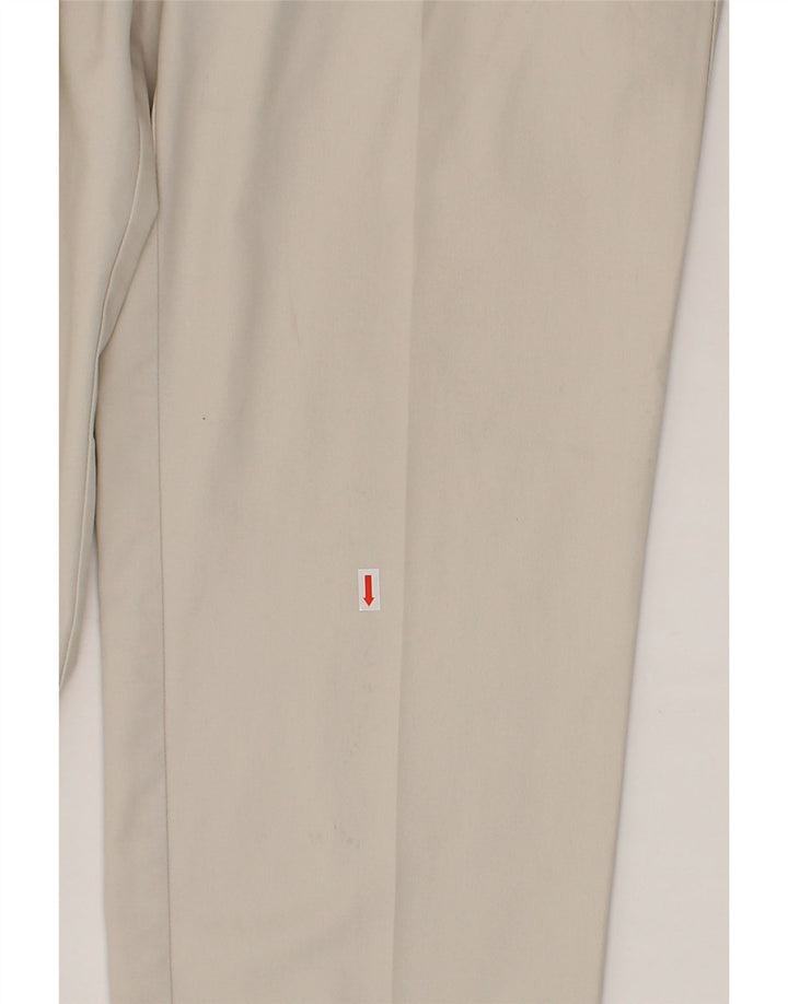 DOCKERS Mens Straight Chino Trousers W34 L32 Beige