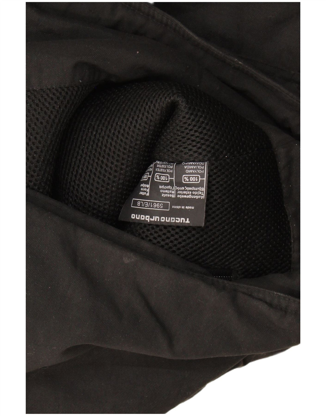 Tucano Urbano Mens Utility Jacket UK 42 XL Black Polyamide