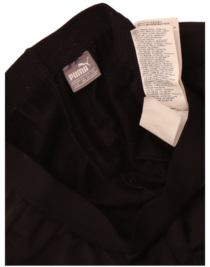 Puma Boys Tracksuit Trousers 11-12 Years  Black Polyester