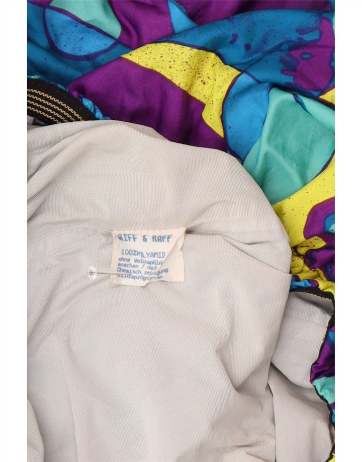 RIFF &RAFF Mens Abstract Pattern Pullover Tracksuit Top Large Multicoloured