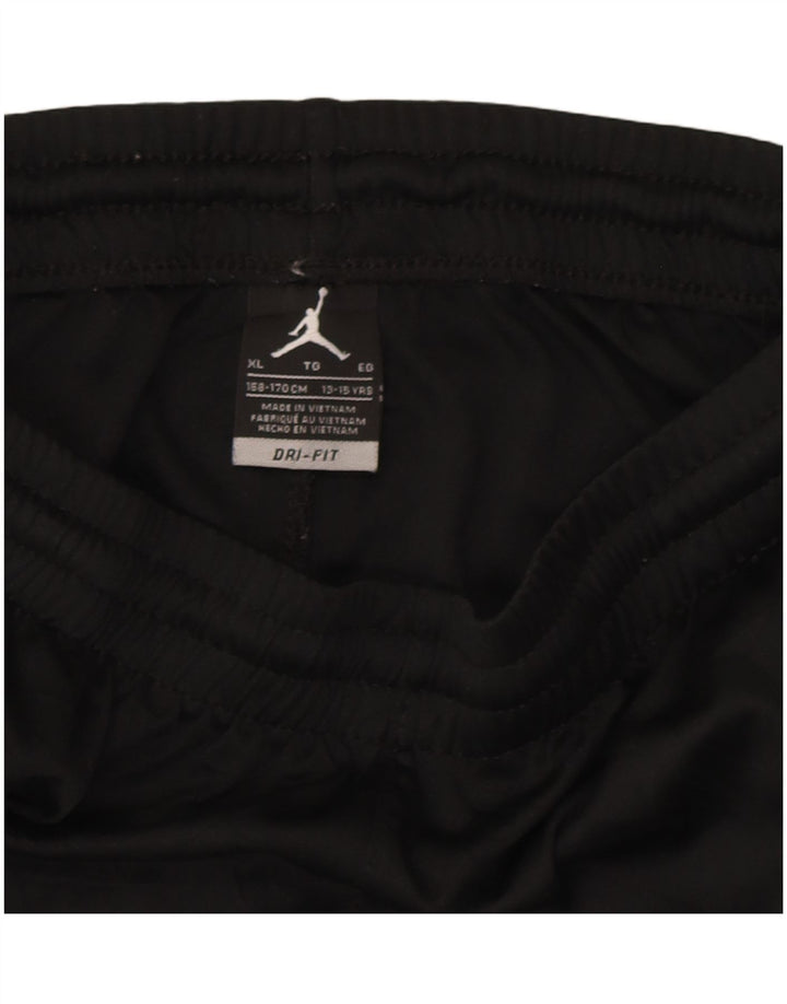 Jordan Boys Dri Fit Sport Shorts 13-14 Years XL Black Polyester