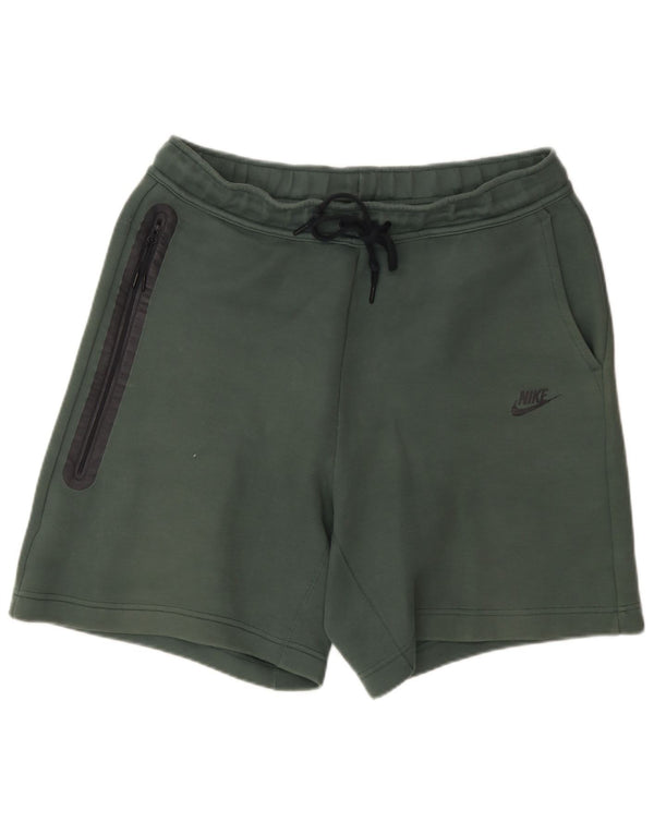 Nike Mens Sport Shorts Large  Green Cotton