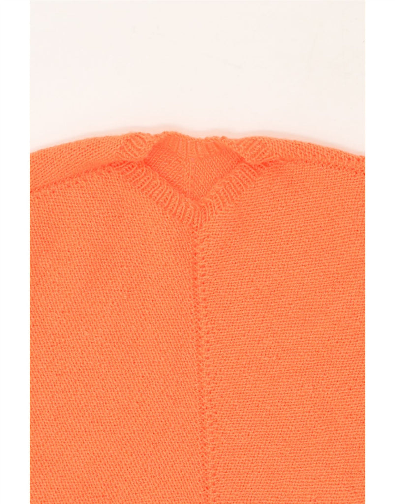 VINTAGE Womens Poncho Jumper One size Orange | Vintage Vintage | Thrift | Second-Hand Vintage | Used Clothing | Messina Hembry 