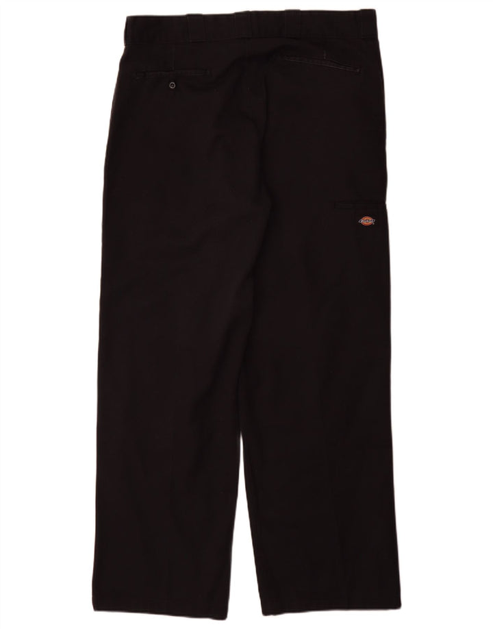Dickies Mens Loose Fit Cargo Trousers W36 L32 Black