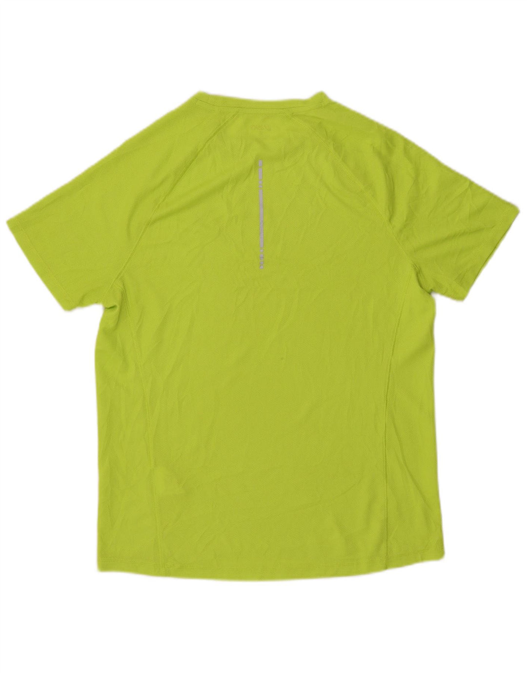 Asics Mens T-Shirt Top Medium Green Polyester
