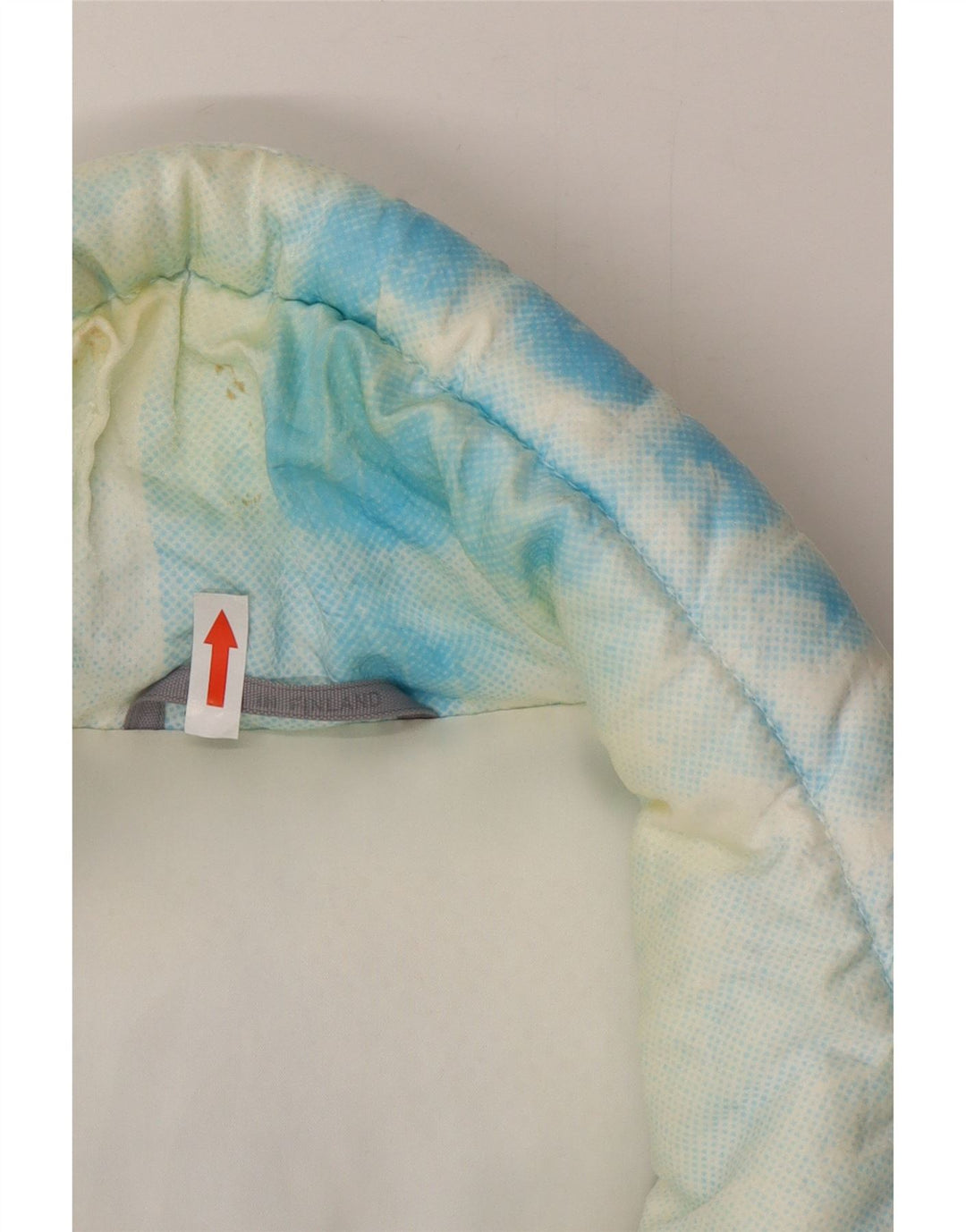 Vintage Mens Windbreaker Jacket UK 42 XL Blue Tie Dye Polyamide Retro