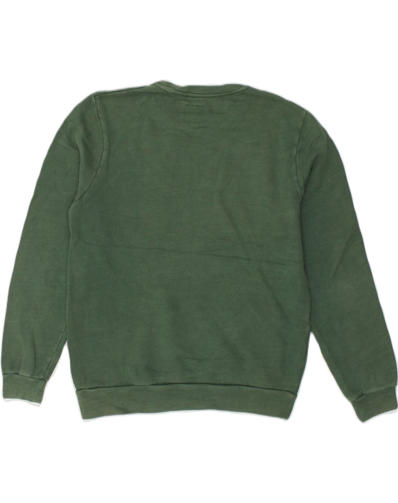 JACK WILLS Mens Sweatshirt Jumper Medium Green Cotton | Vintage Jack Wills | Thrift | Second-Hand Jack Wills | Used Clothing | Messina Hembry 