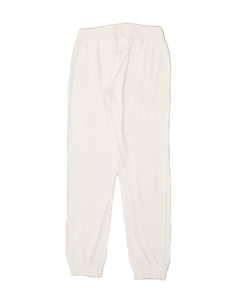 CHAMPION Womens Tracksuit Trousers Joggers UK 14 Large White Cotton Vintage Champion and Second-Hand Champion from Messina Hembry 