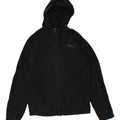 PUMA Mens Zip Hoodie Sweater Small Navy Blue Cotton Vintage Puma and Second-Hand Puma from Messina Hembry 