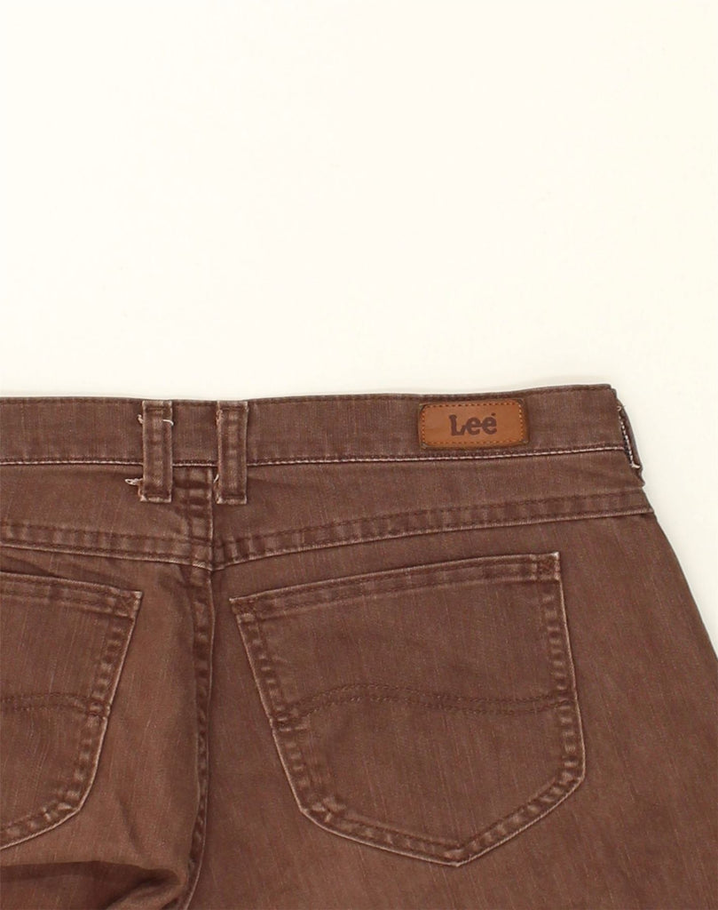 LEE Womens Straight Jeans W30 L29 Brown Cotton | Vintage Lee | Thrift | Second-Hand Lee | Used Clothing | Messina Hembry 