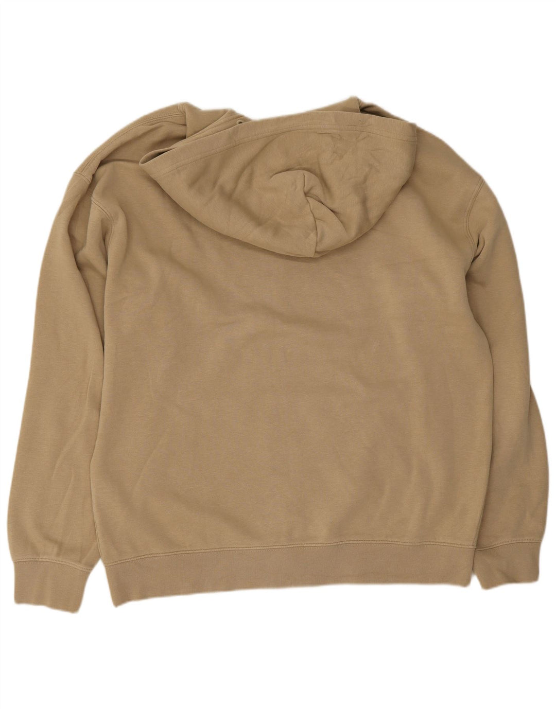 Levi's Mens Relaxed Fit Zip Hoodie Sweater Medium Beige Cotton