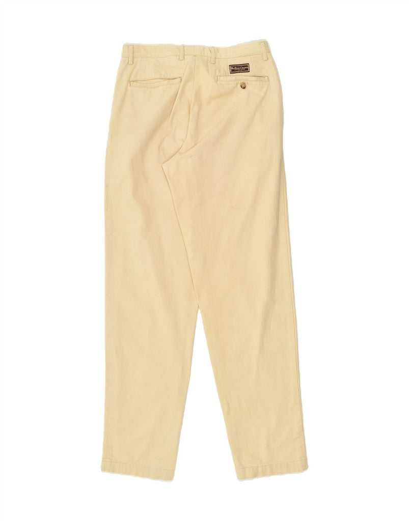 MARLBORO CLASSICS Mens Tapered Chino Trousers EU 48 Medium W30 L33  Yellow | Vintage Marlboro Classics | Thrift | Second-Hand Marlboro Classics | Used Clothing | Messina Hembry 