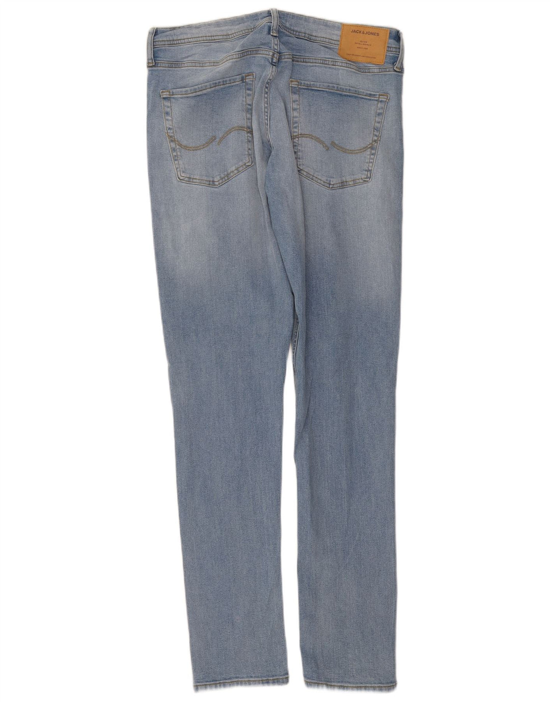 Jack & Jones Mens GLENN Slim Jeans W34 L34 Blue Cotton