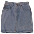 Wrangler Womens Mini Denim Skirt W30 Medium Blue