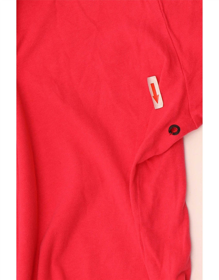 The North Face Mens T-Shirt Top Medium Pink Cotton
