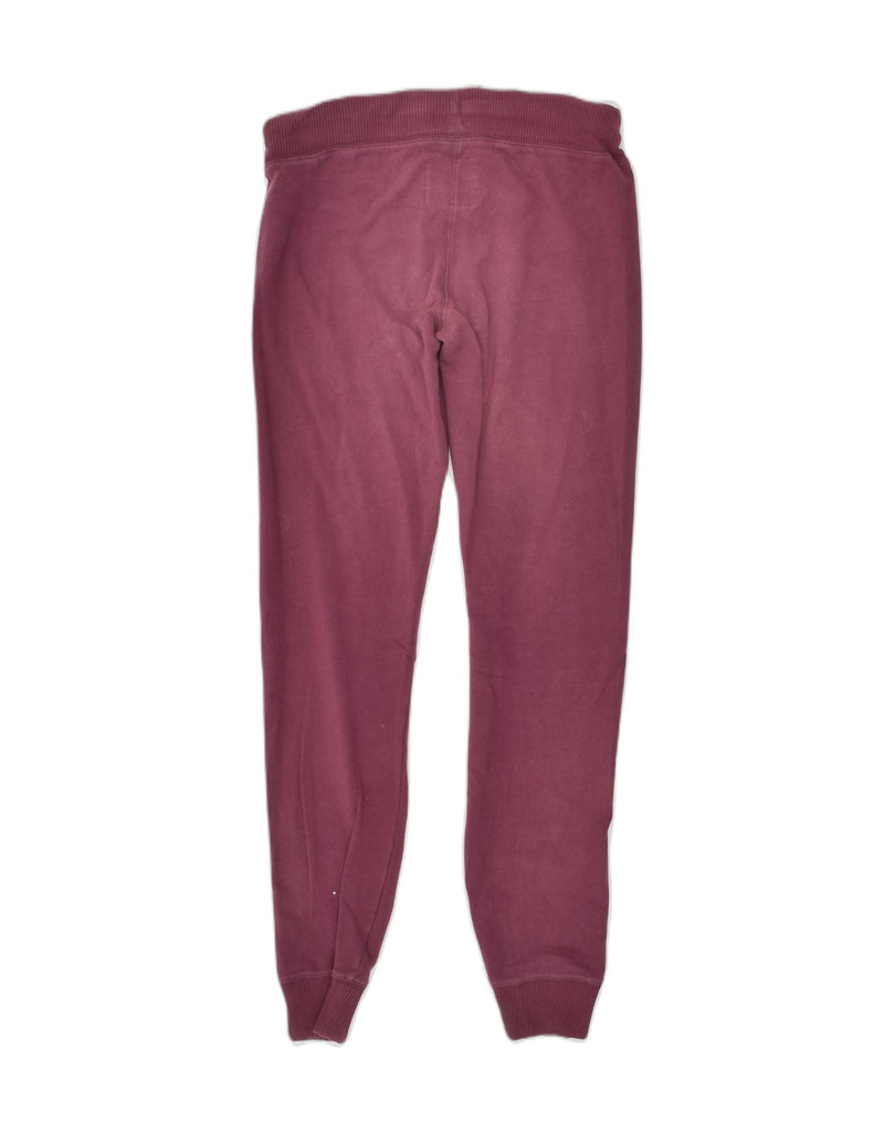 JACK WILLS Womens Graphic Tracksuit Trousers Joggers UK 8 Small  Maroon | Vintage Jack Wills | Thrift | Second-Hand Jack Wills | Used Clothing | Messina Hembry 