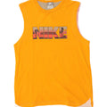 NIKE Boys Graphic Vest Top 12-13 Years Large  Orange Cotton Vintage Nike and Second-Hand Nike from Messina Hembry 