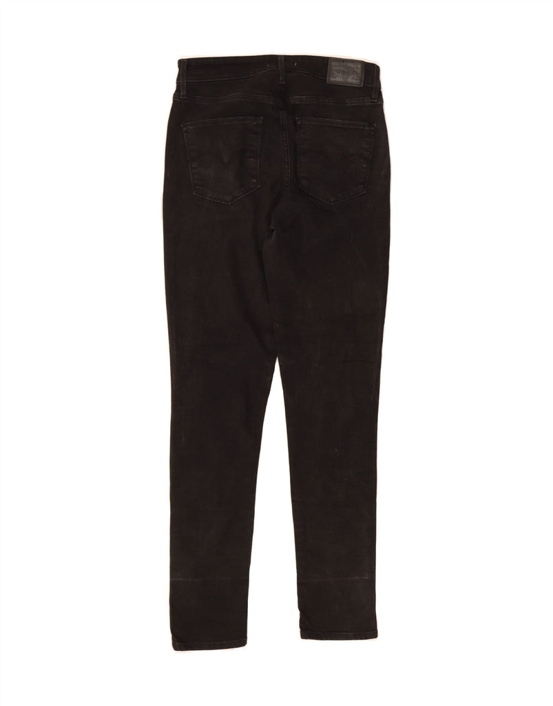 LEVI'S Womens 721 High Rise Skinny Jeans W30 L28 Black Cotton Vintage Levi's and Second-Hand Levi's from Messina Hembry 