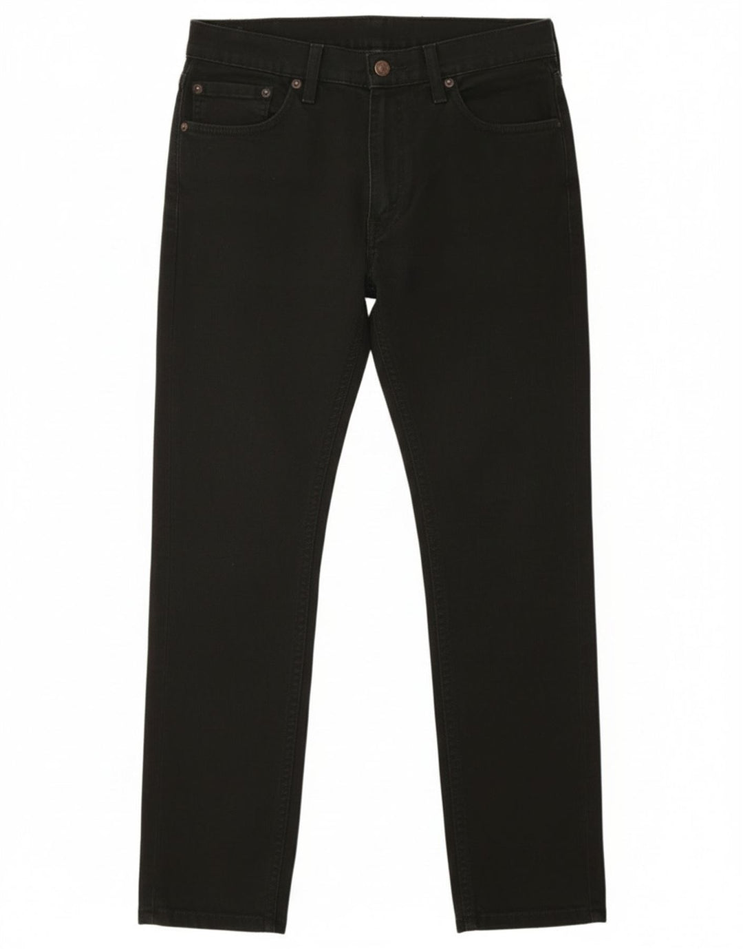 Levi's Mens Skinny Jeans W32 L27 Black Cotton