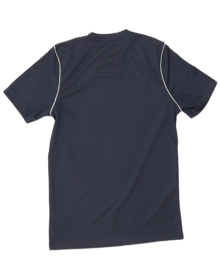 Nike Mens Dri Fit T-Shirt Top Small Navy Blue Polyester