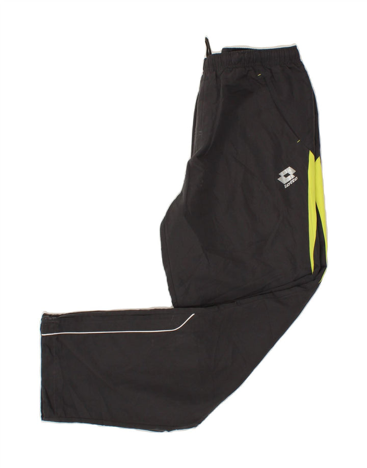 LOTTO Mens Tracksuit Trousers Size 40/42 Medium Grey Polyester Vintage Lotto and Second-Hand Lotto from Messina Hembry 