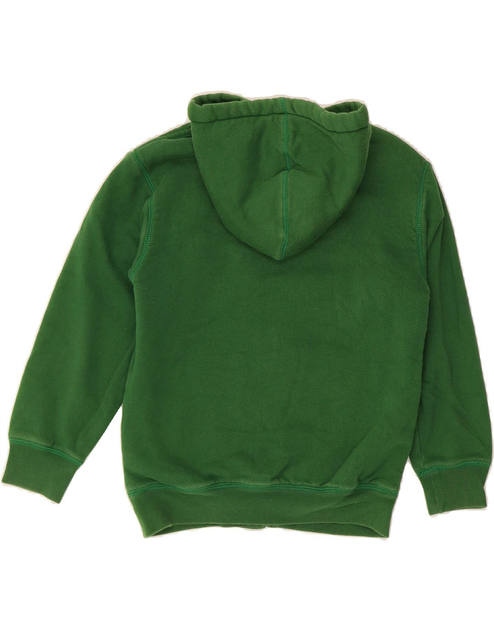 GAP Boys Graphic Zip Hoodie Sweater 8-9 Years Green Cotton Vintage Gap and Second-Hand Gap from Messina Hembry 