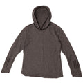 Adidas Womens Climalite Hoodie Jumper UK 14 Medium Grey Flecked Polyester