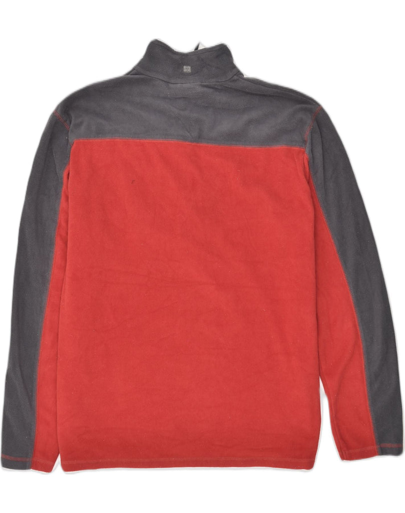 MOUNTAIN WAREHOUSE Boys Zip Neck Fleece Jumper 15-16 Years XL Red | Vintage Mountain Warehouse | Thrift | Second-Hand Mountain Warehouse | Used Clothing | Messina Hembry 