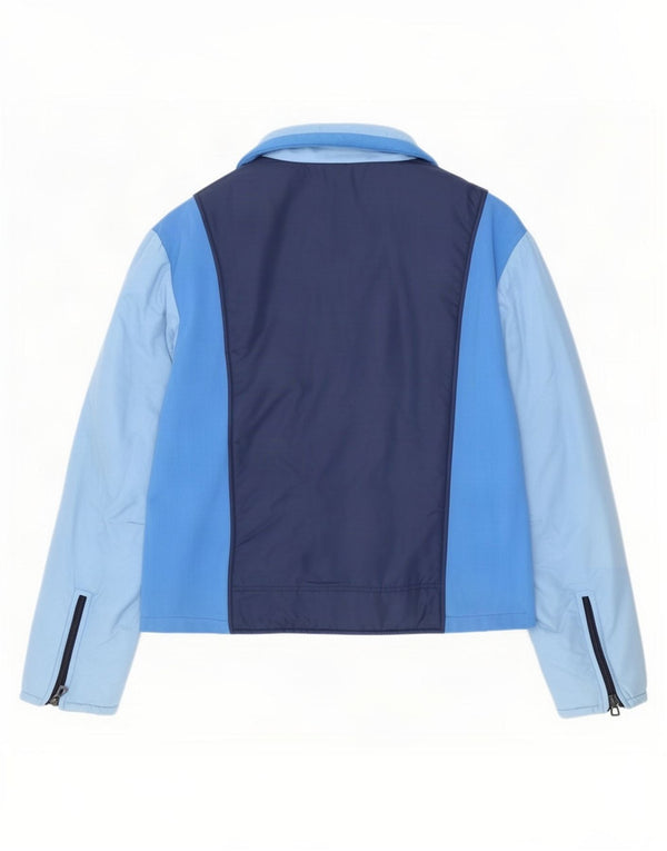 Belfe & Mens Padded Jacket IT 58 4XL Blue Colourblock