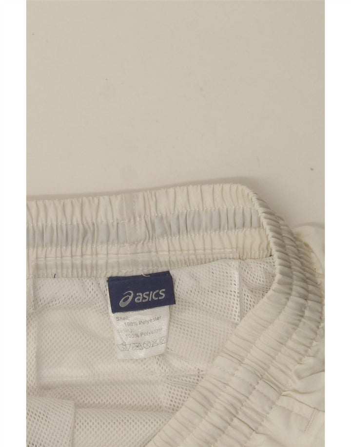 ASICS Mens Sport Shorts Medium White Polyester