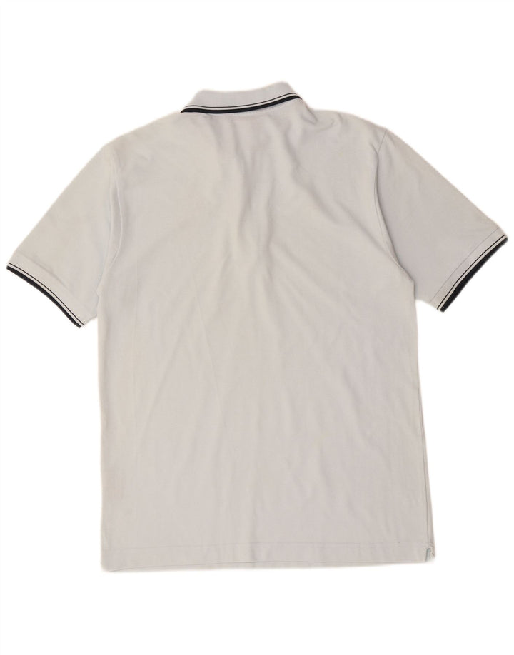 KAPPA Mens Polo Shirt Medium Blue Cotton