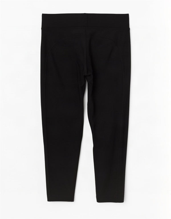 Under Armour Womens Heat Gear Capri Leggings UK 8 Small Black Polyester