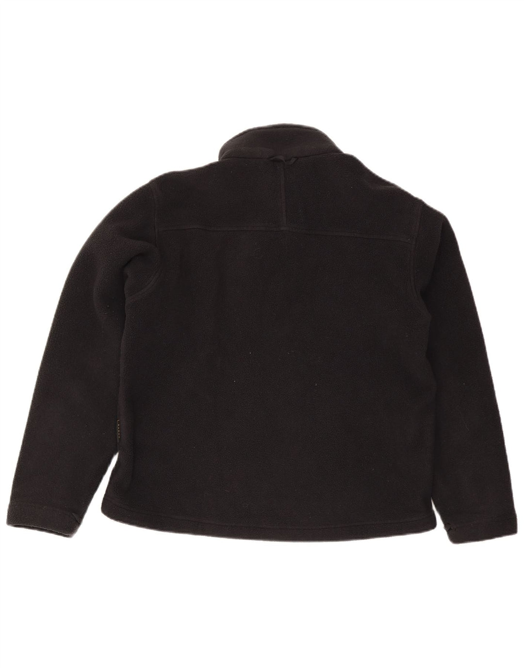 Jack Wolfskin Womens Liner Fleece Jacket UK 14 Large Black Polyester