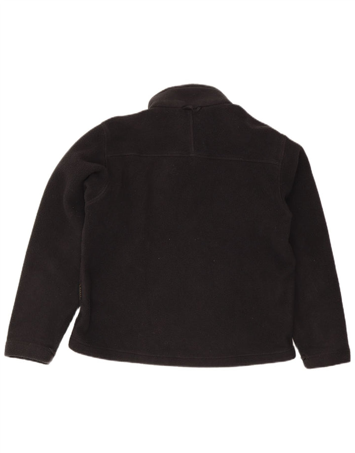 Jack Wolfskin Womens Liner Fleece Jacket UK 14 Large Black Polyester