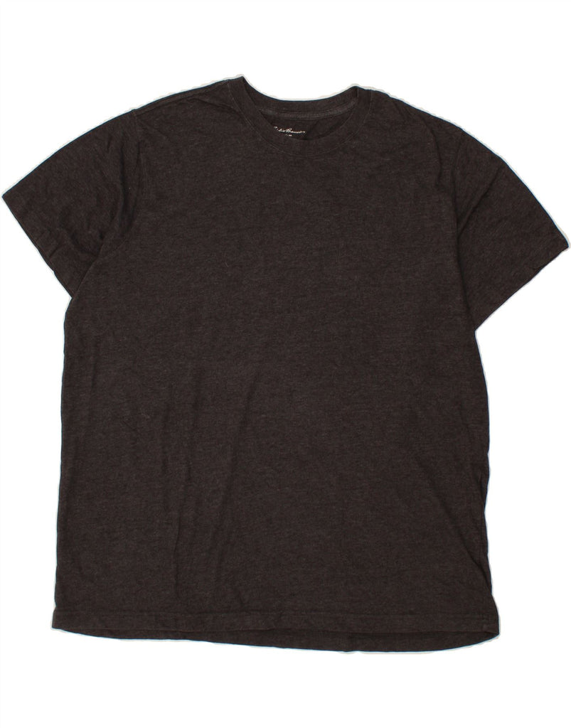 EDDIE BAUER Mens Seattle T-Shirt Top 2XL Grey Cotton Vintage Eddie Bauer and Second-Hand Eddie Bauer from Messina Hembry 