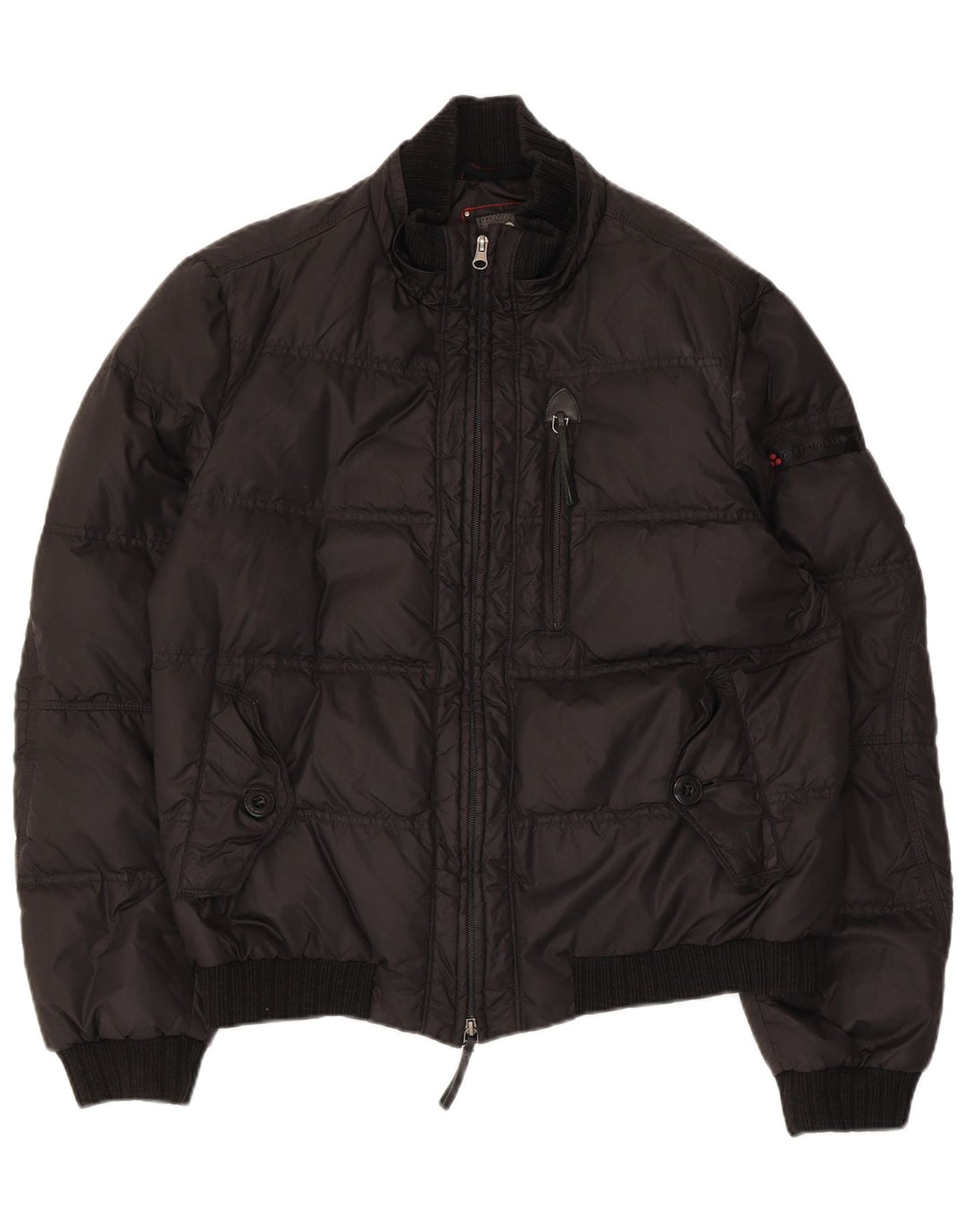 PEUTEREY Womens Padded Jacket IT 50 XL Black Polyamide