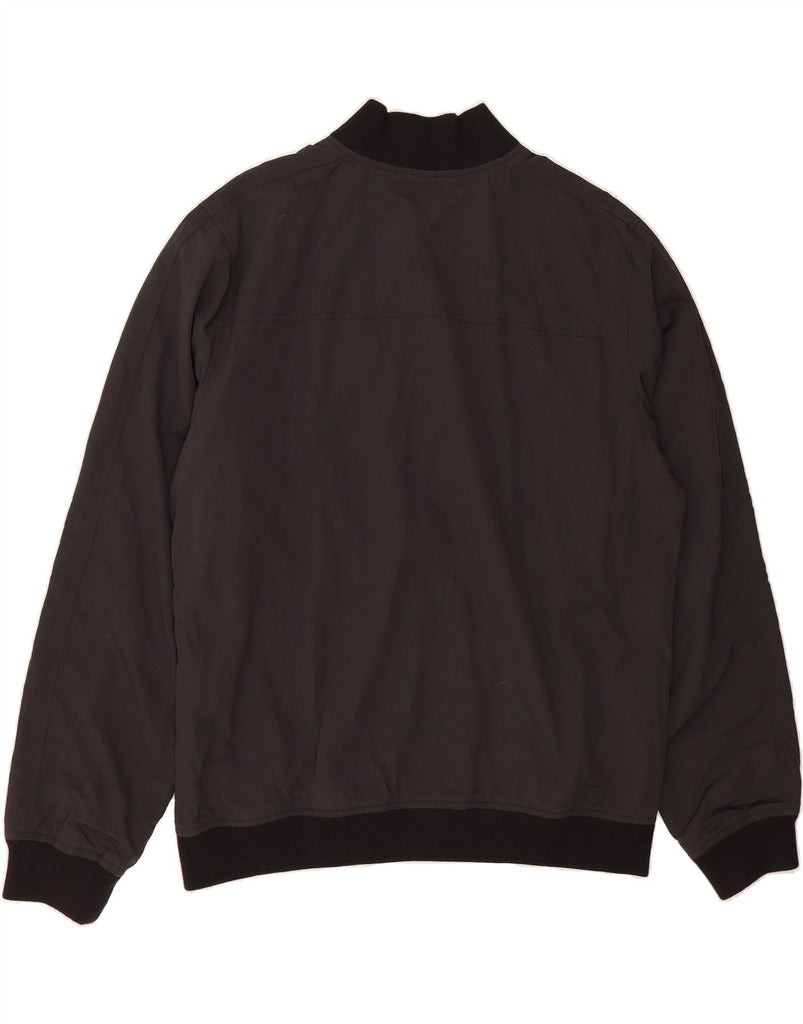 LEVI'S Mens Bomber Jacket UK 38 Medium Black Polyester Vintage Levi's and Second-Hand Levi's from Messina Hembry 